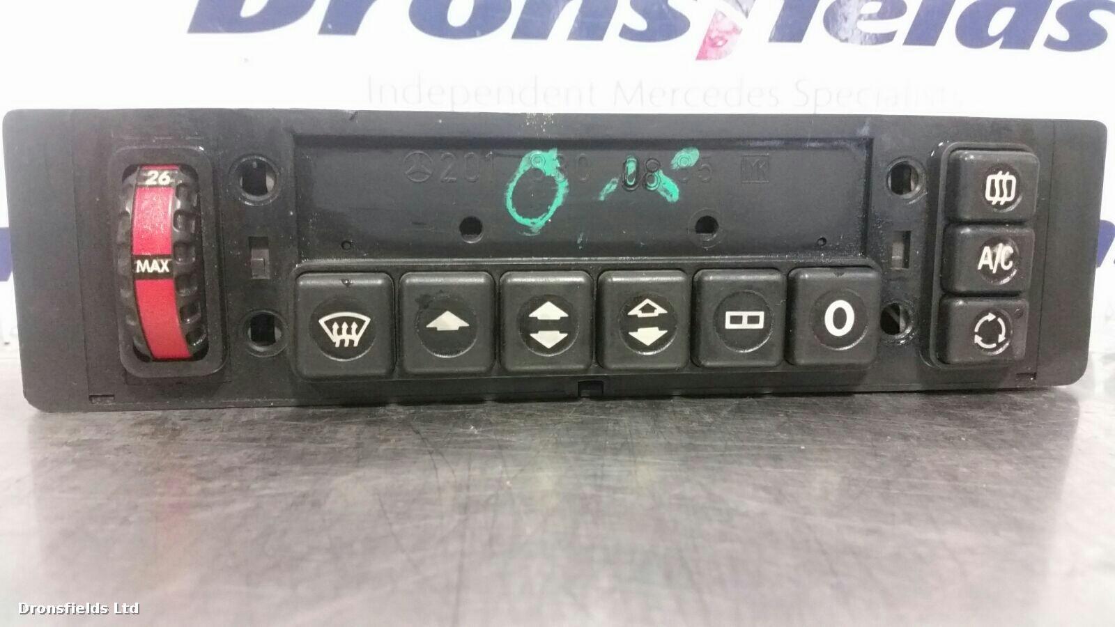 View Auto part Heater/AC Controller Mercedes 190 (201 Series) 1992