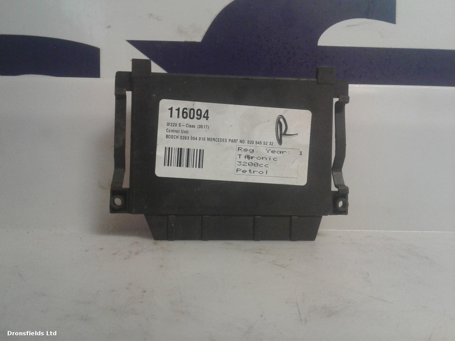 View Auto part ECU Mercedes S Class 1999