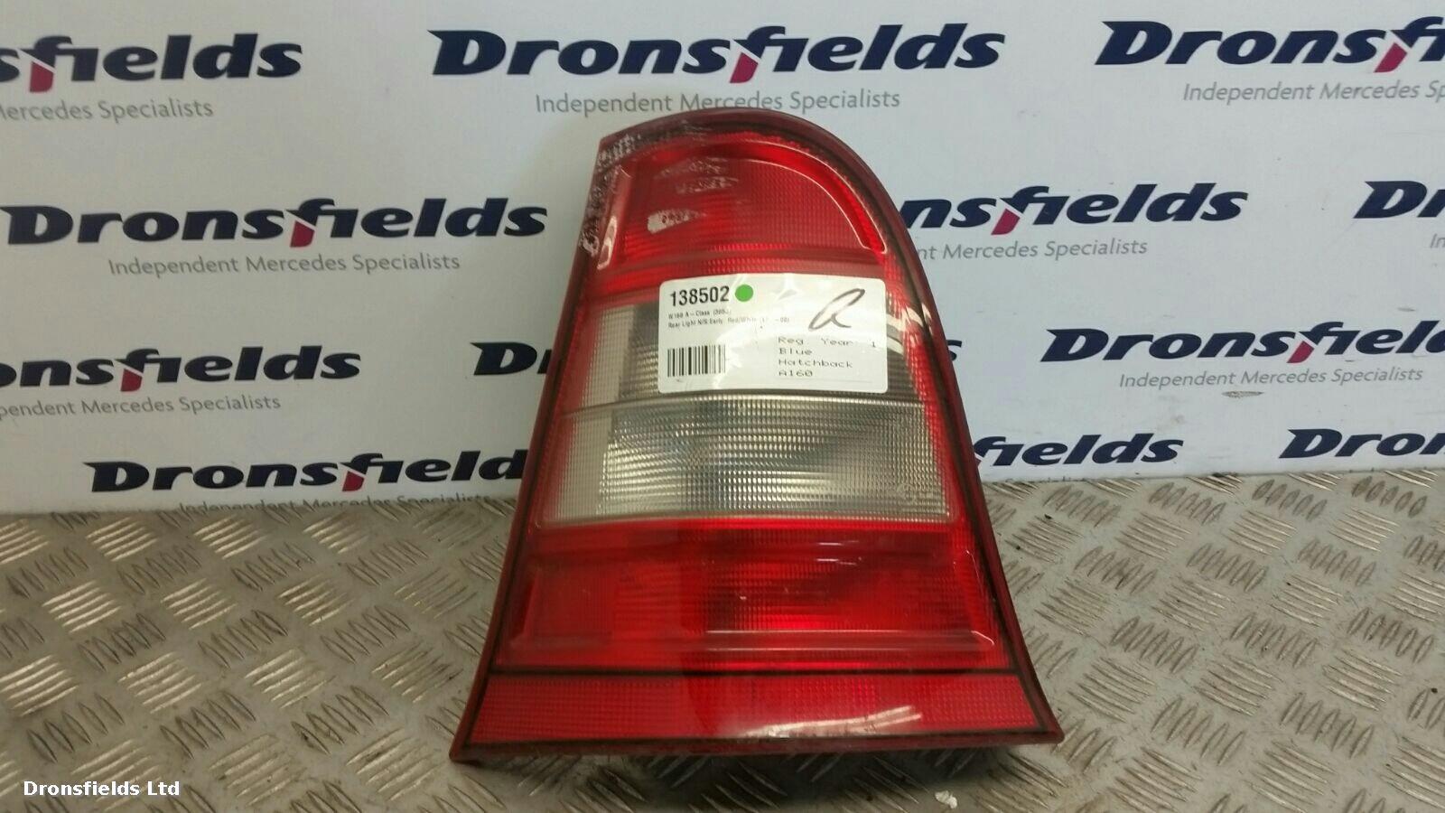View Auto part L Taillight Mercedes A Class 1998