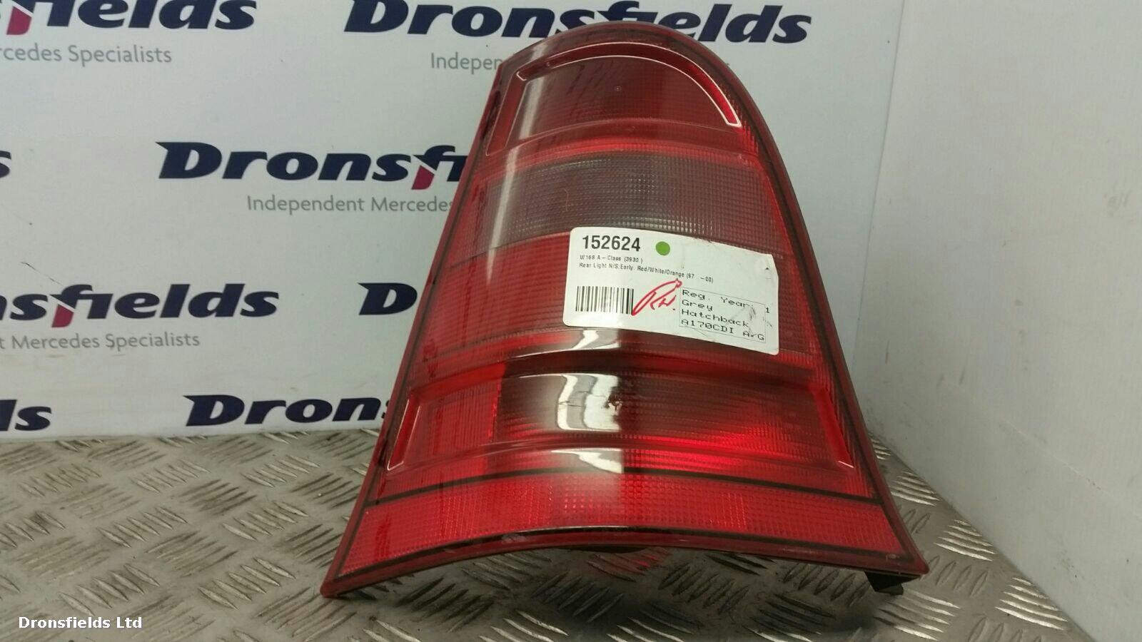 View Auto part L Taillight Mercedes A Class 1999
