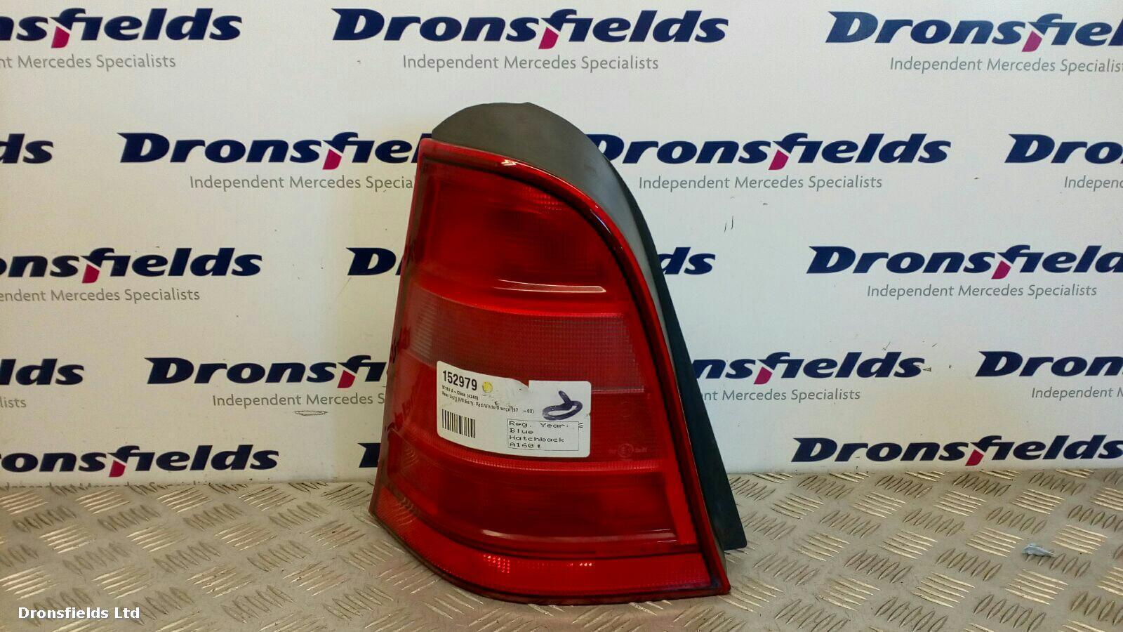 View Auto part L Taillight Mercedes A Class 2001