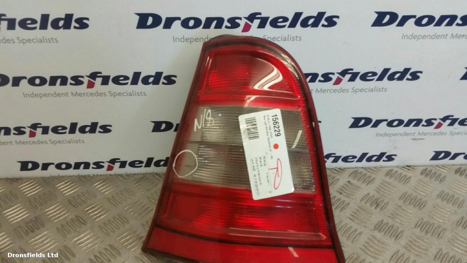 View Auto part L Taillight Mercedes A Class 2001