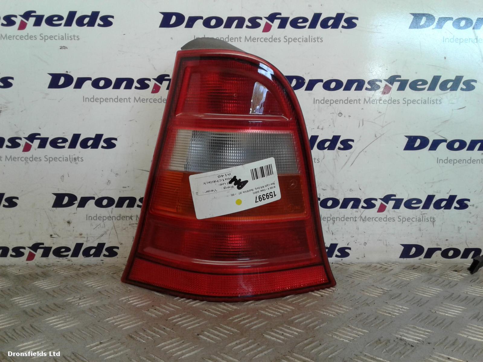 View Auto part L Taillight Mercedes A Class 2000