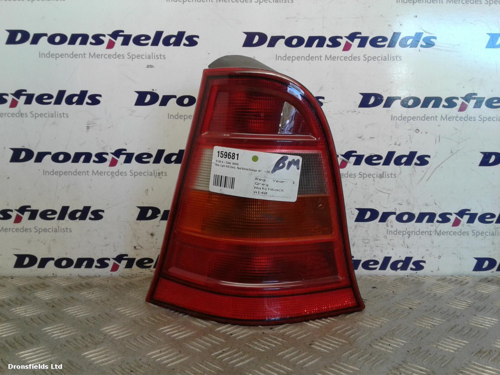 View Auto part L Taillight Mercedes A Class 1999