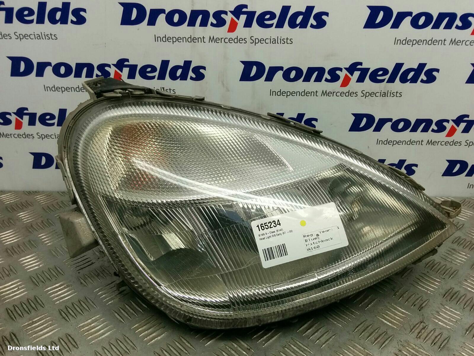 View Auto part R Headlamp Mercedes A Class 1999