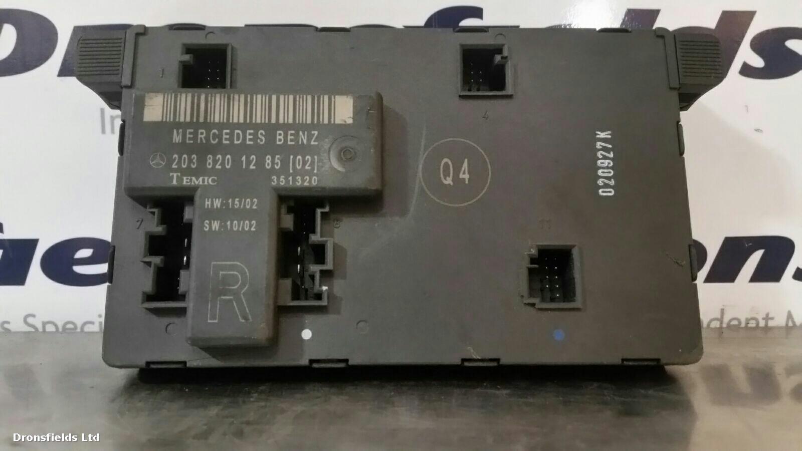 View Auto part ECU Mercedes C Class 2003
