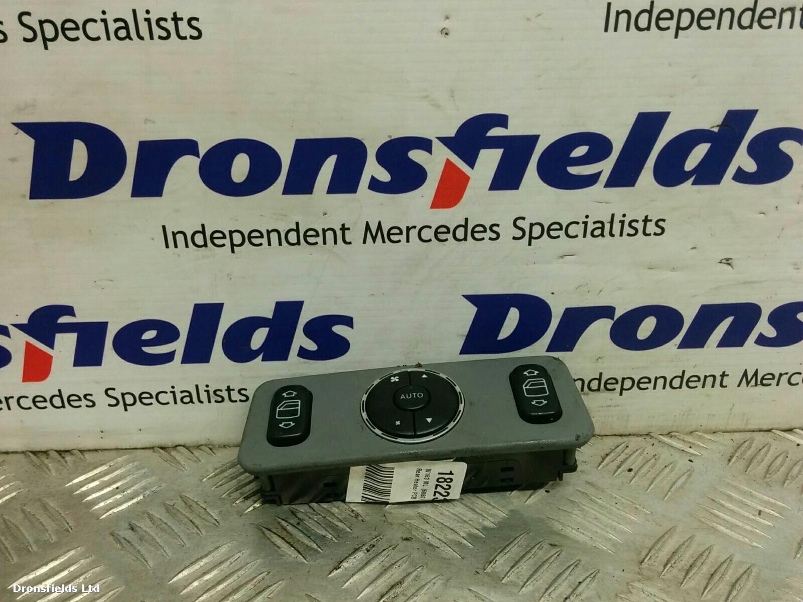View Auto part Heater/AC Controller Mercedes M Class 2002