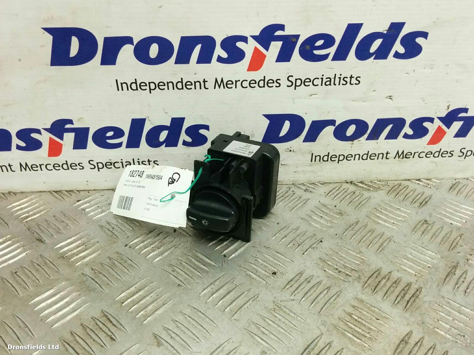 View Auto part Headlight Switch Mercedes A Class 2005