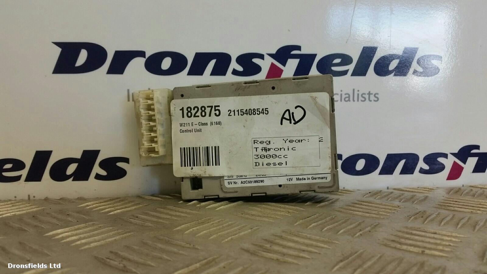 View Auto part ECU Mercedes E Class 2008