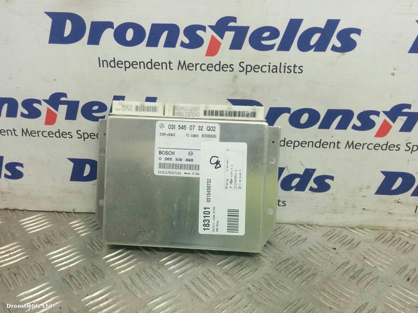 View Auto part Misc. Relay Mercedes E Class 2002
