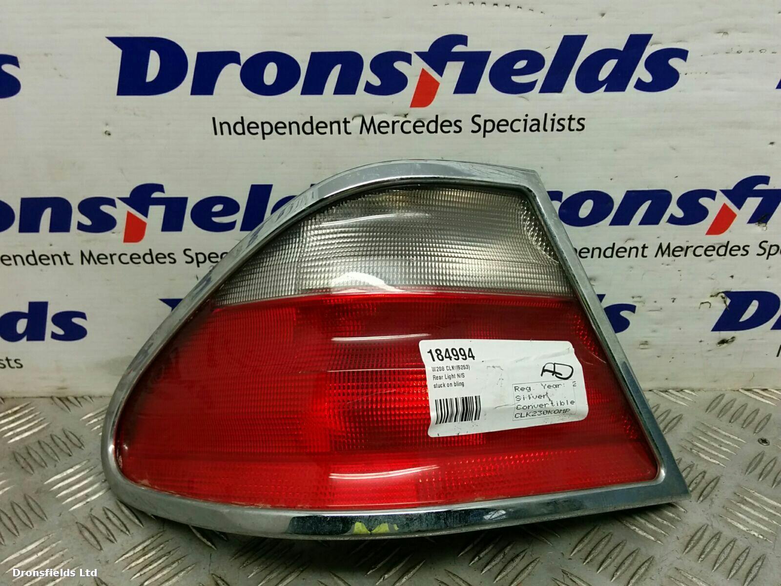 View Auto part L Taillight Mercedes Clk 2002