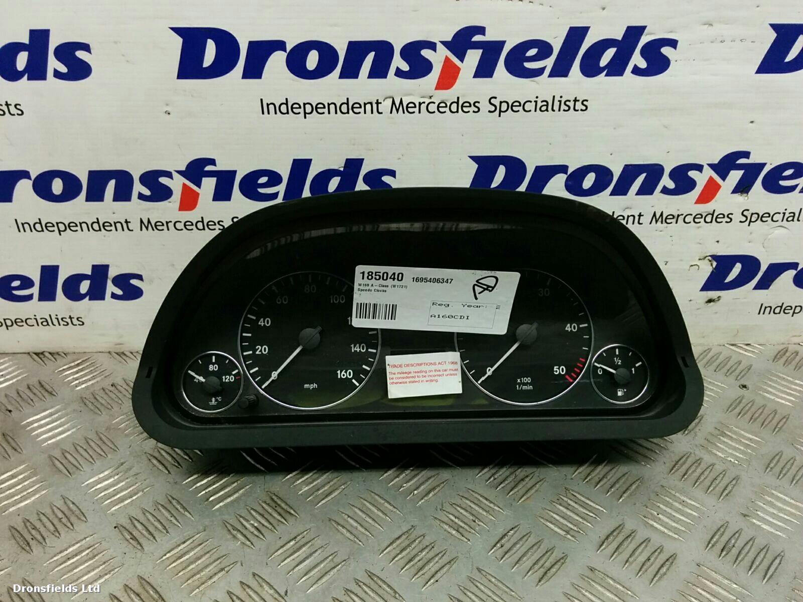 View Auto part Speedometer Mercedes A Class 2005