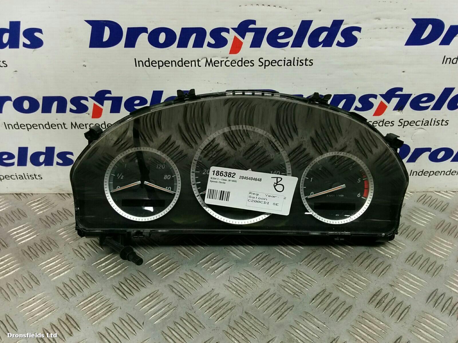 View Auto part Speedometer Mercedes C Class 2008