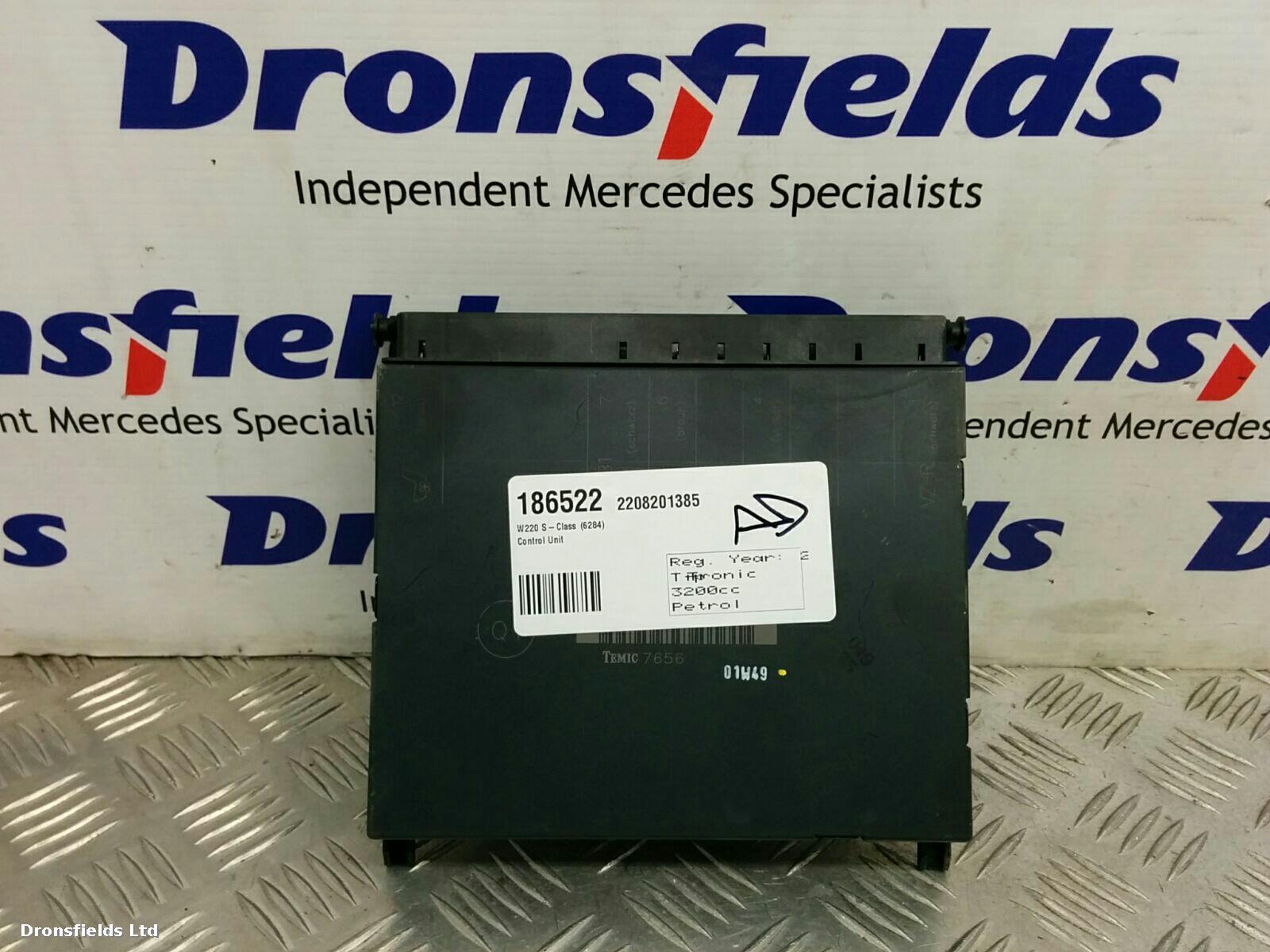 View Auto part ECU Mercedes S Class 2002