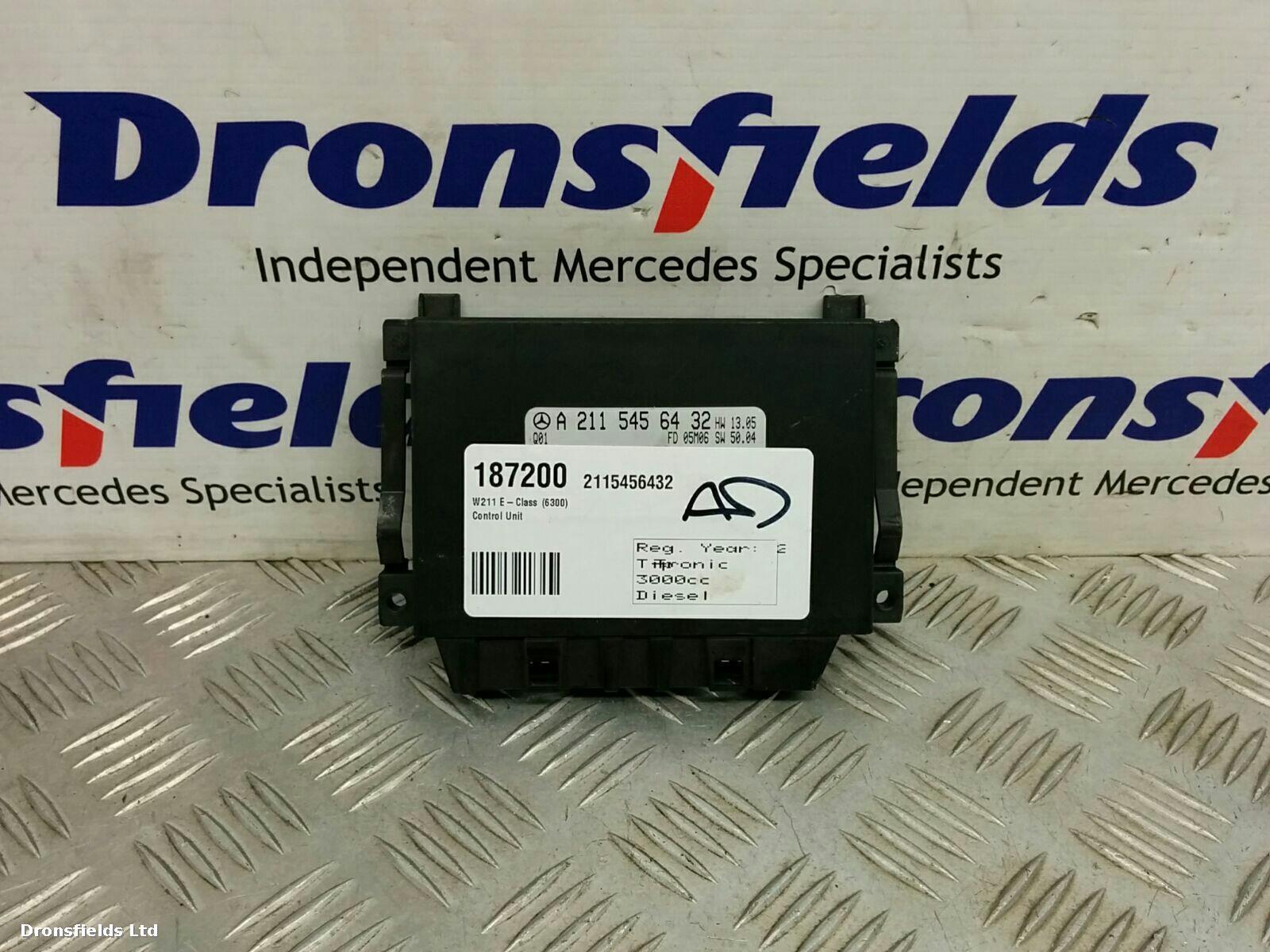 View Auto part ECU Mercedes E Class 2005