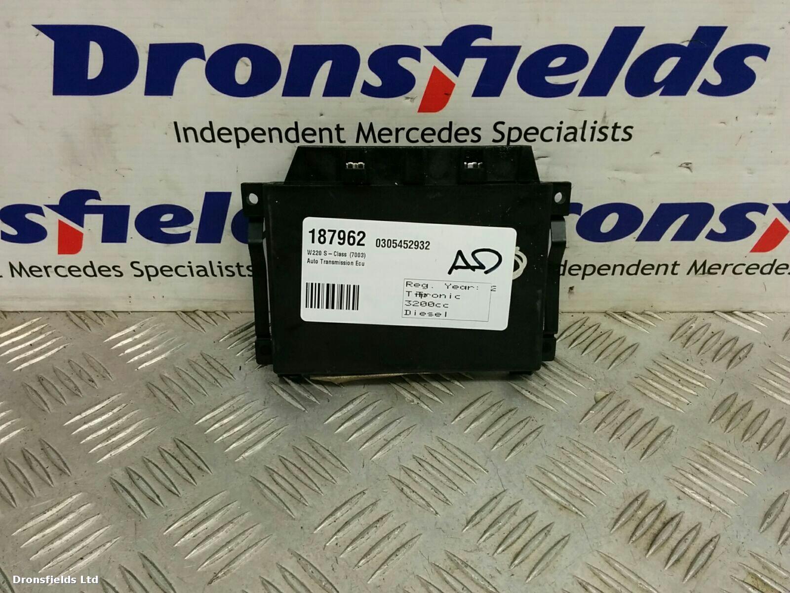 View Auto part ECU Mercedes S Class 2001
