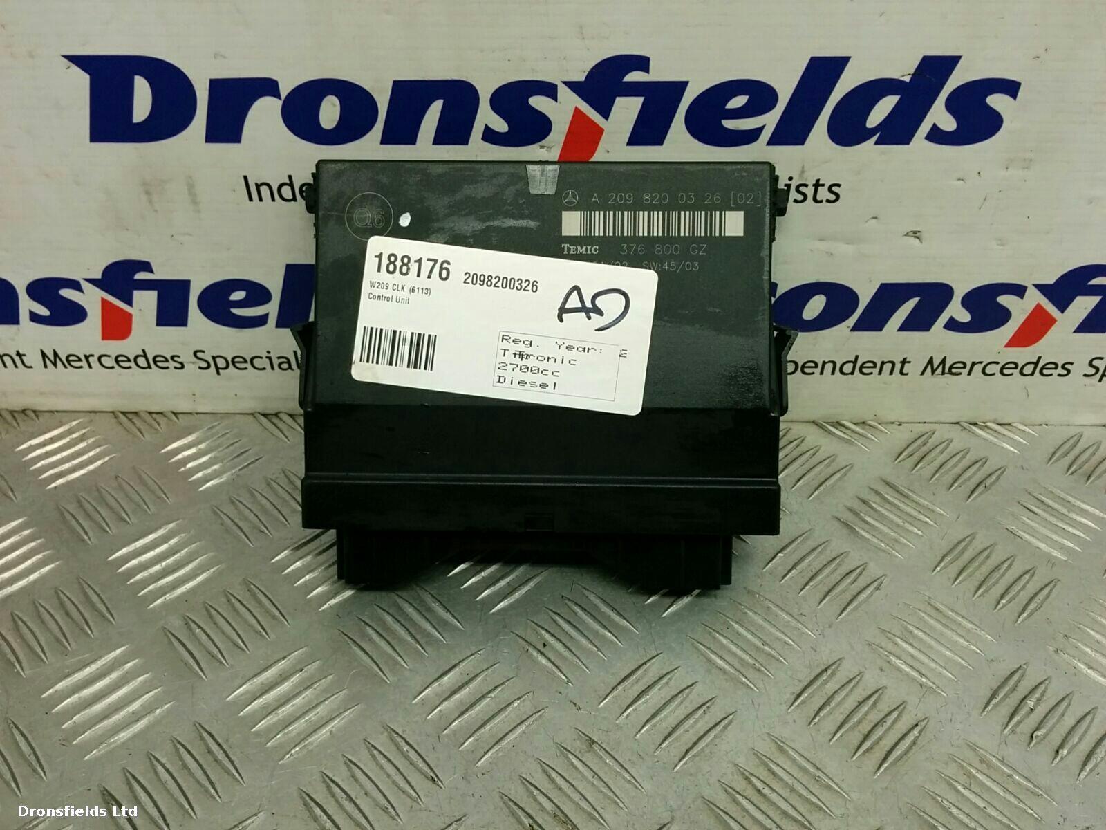 View Auto part ECU Mercedes Clk 2004