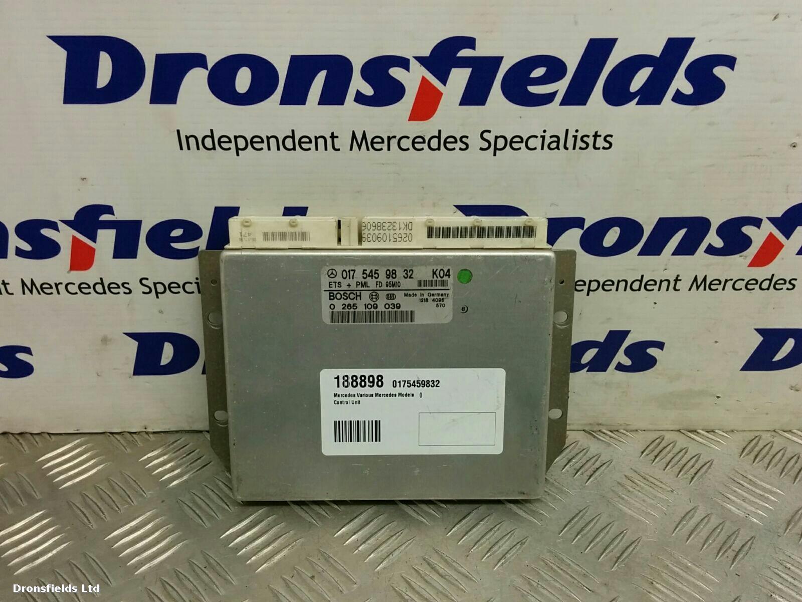 View Auto part ECU Mercedes S Class 1995