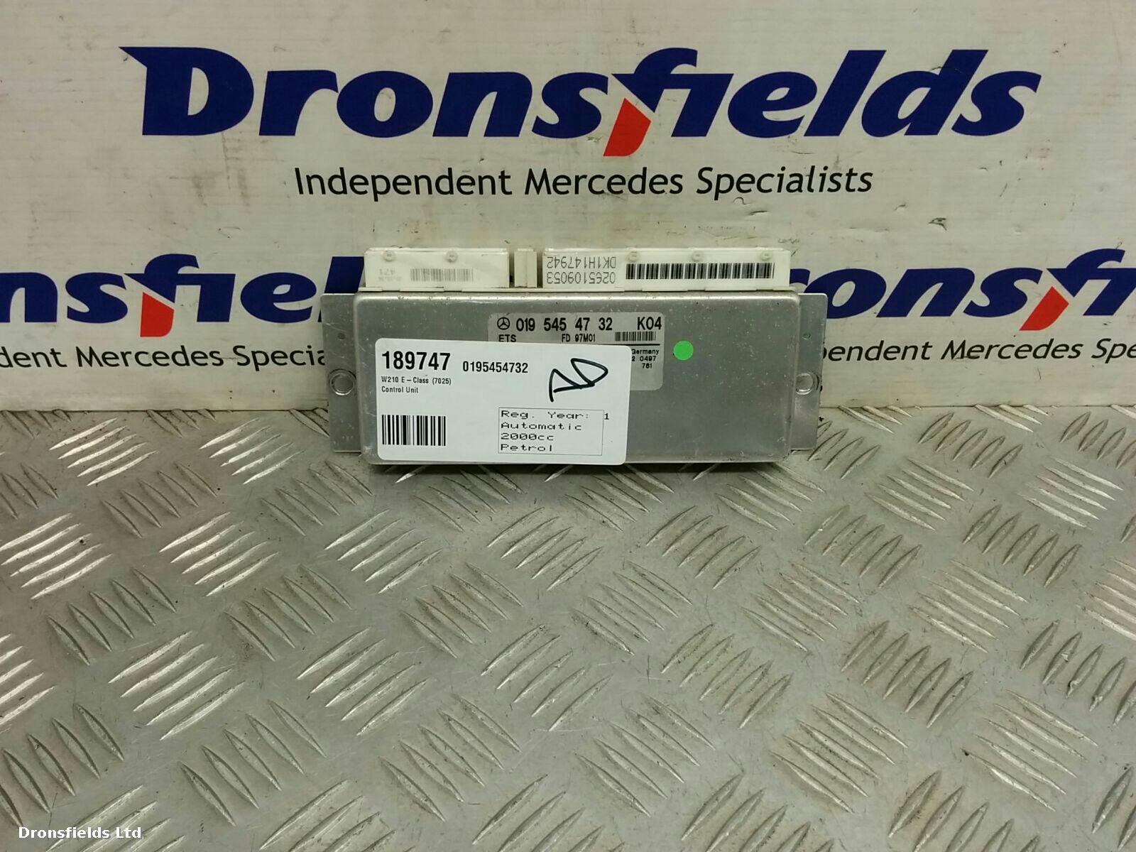 View Auto part ECU Mercedes E Class 1997