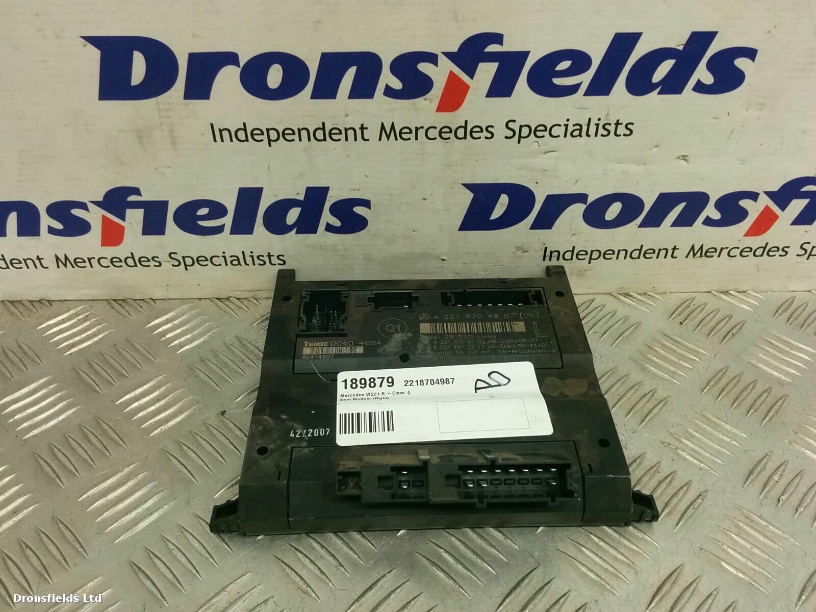 View Auto part Misc. Relay Mercedes S Class 2010