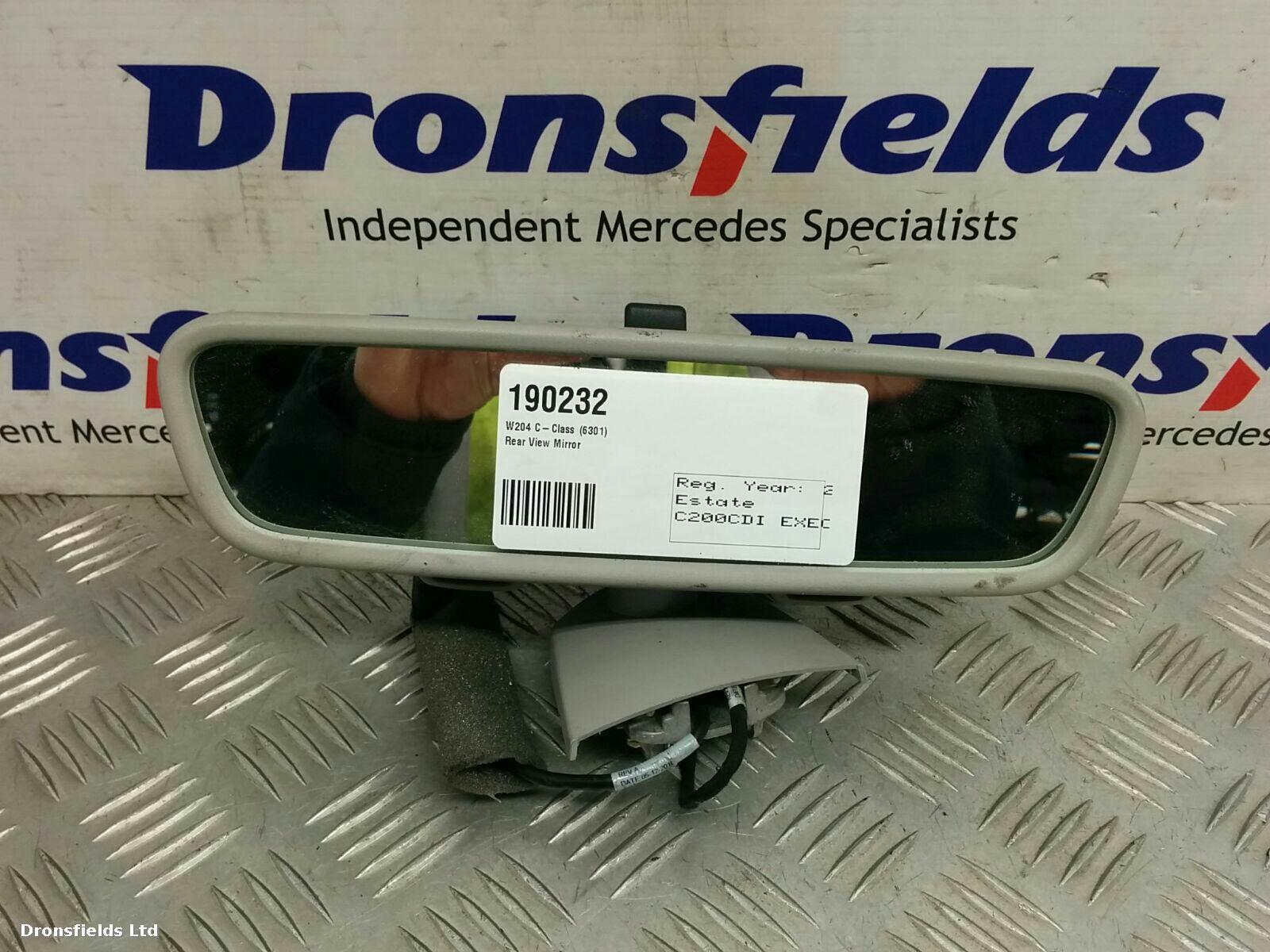 View Auto part Interior Mirror Mercedes C Class 2011