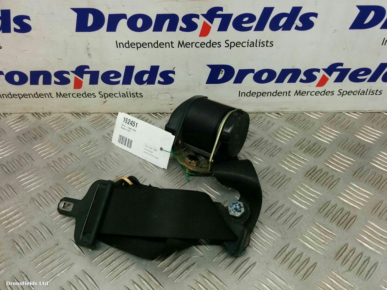 View Auto part Seat Belt Mercedes E Class 1993