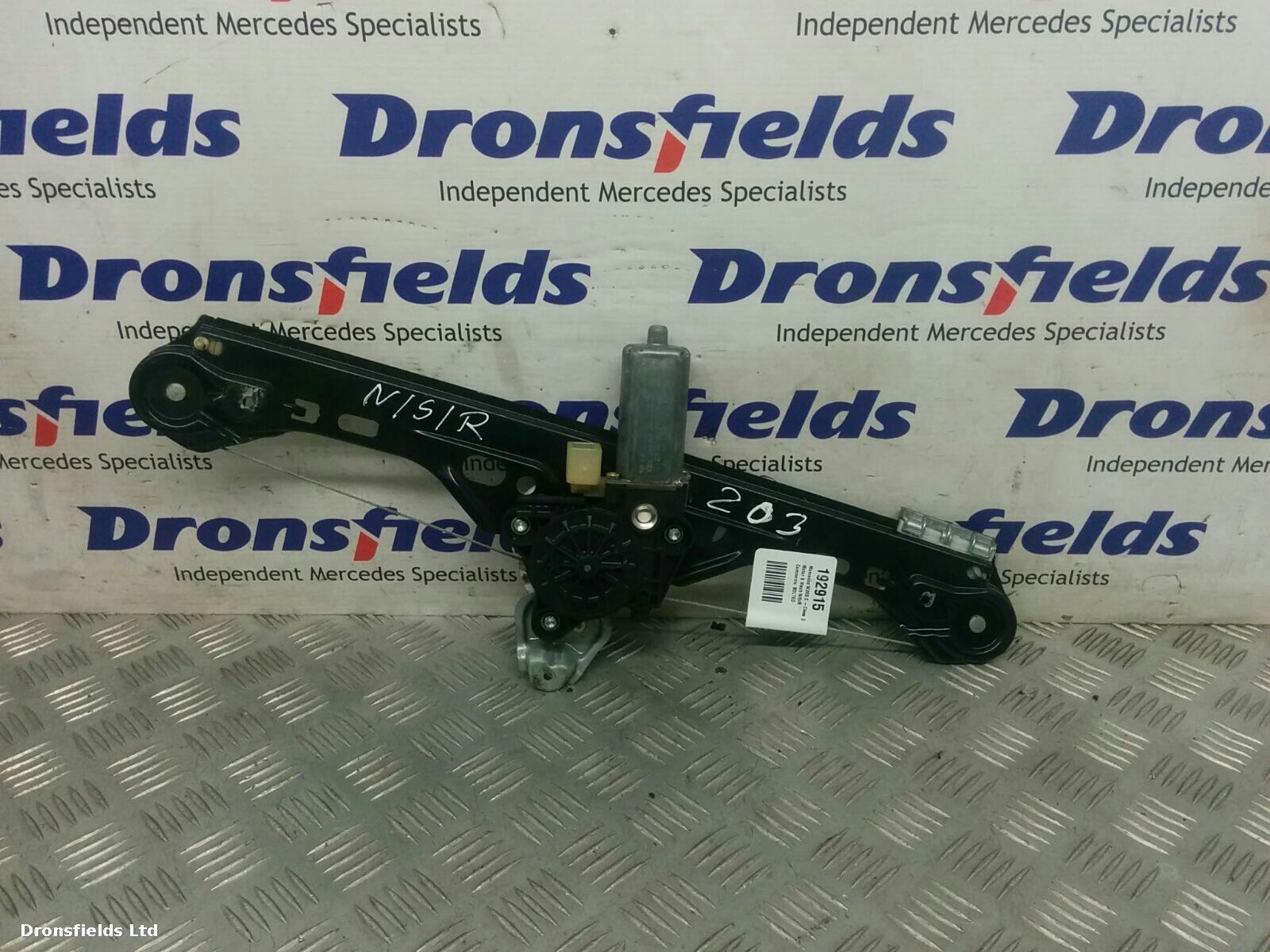 View Auto part LR Window Regulator Mercedes C Class 2002