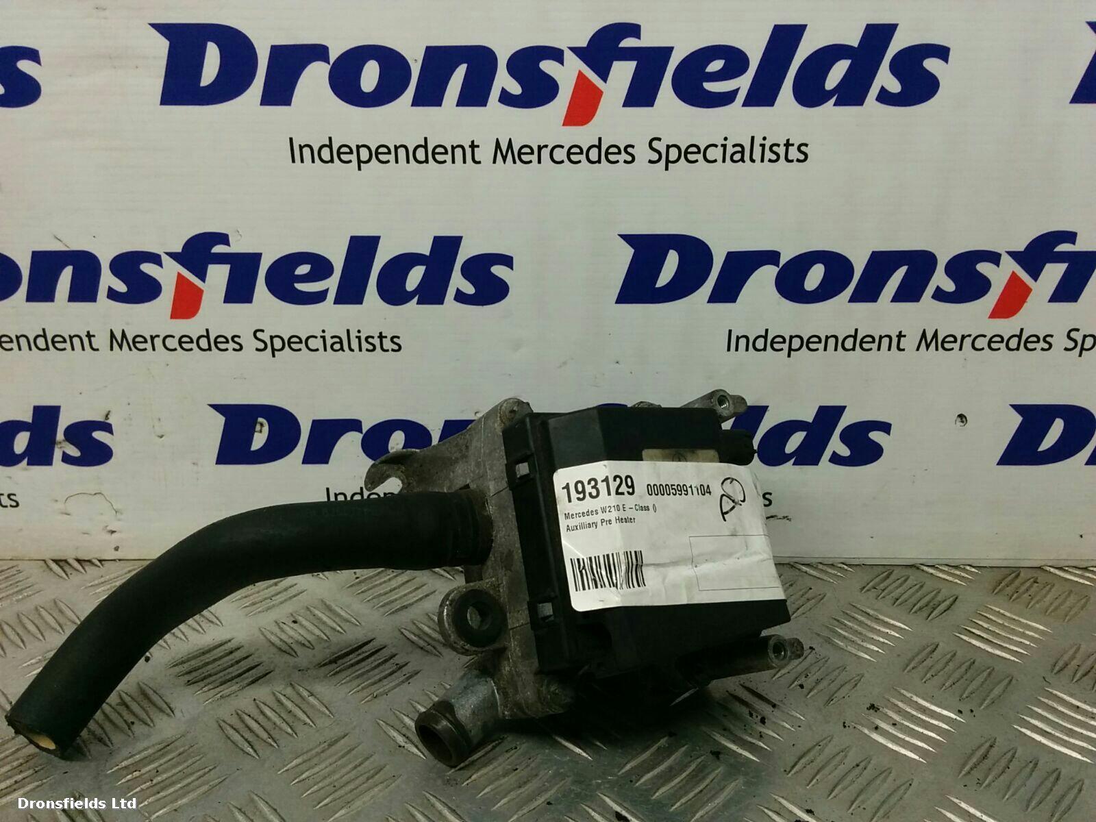 View Auto part Aux Water Heater Mercedes E Class 2002