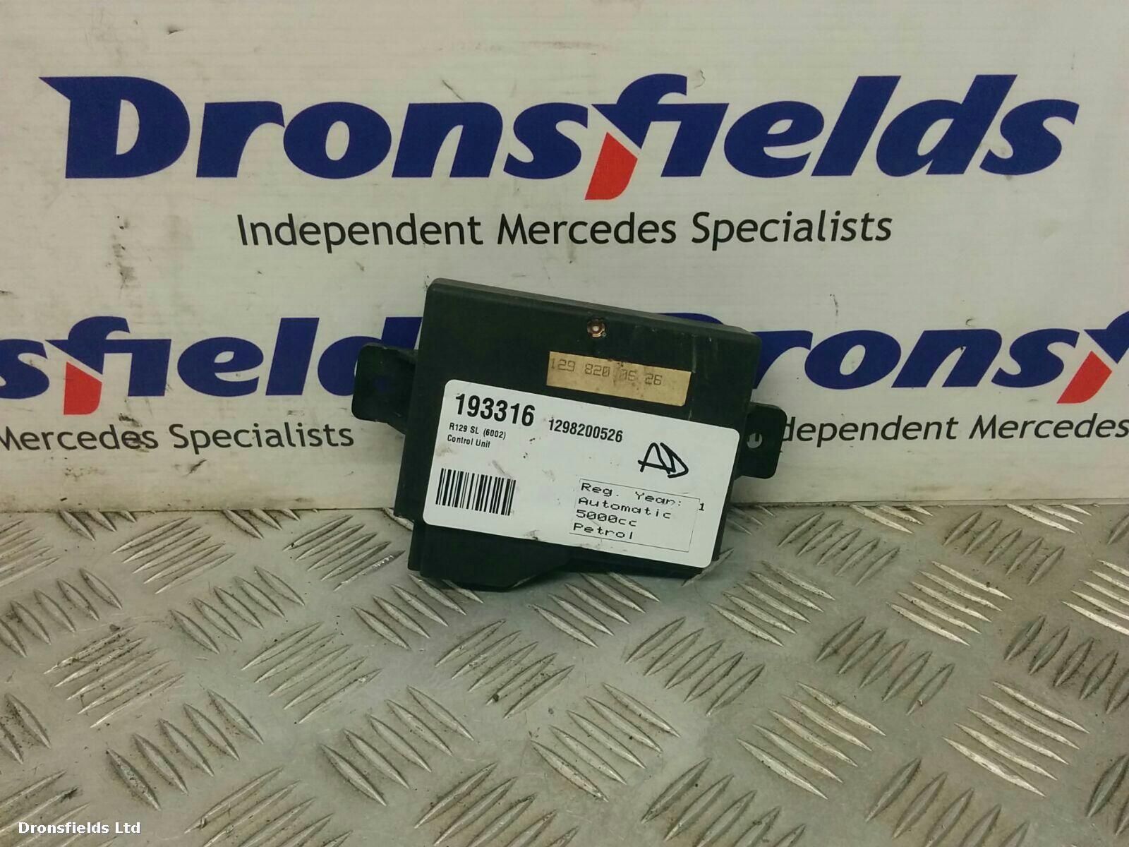 View Auto part ECU Mercedes Sl 1991