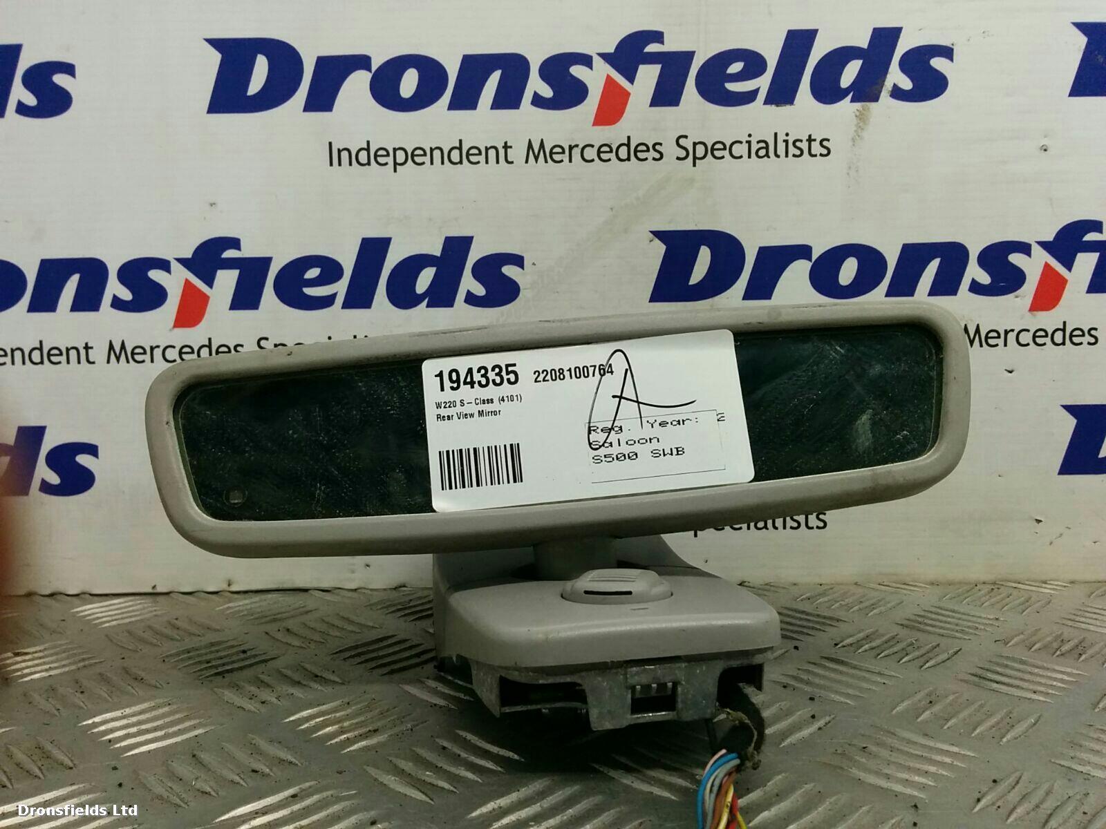 View Auto part Interior Mirror Mercedes S Class 2001