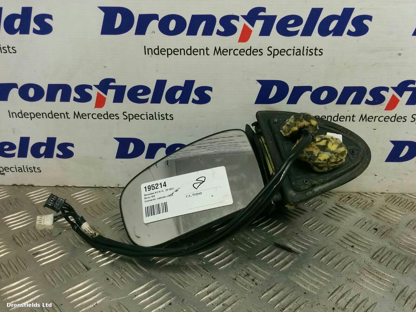 View Auto part L Door Mirror Mercedes Cl Class 2001