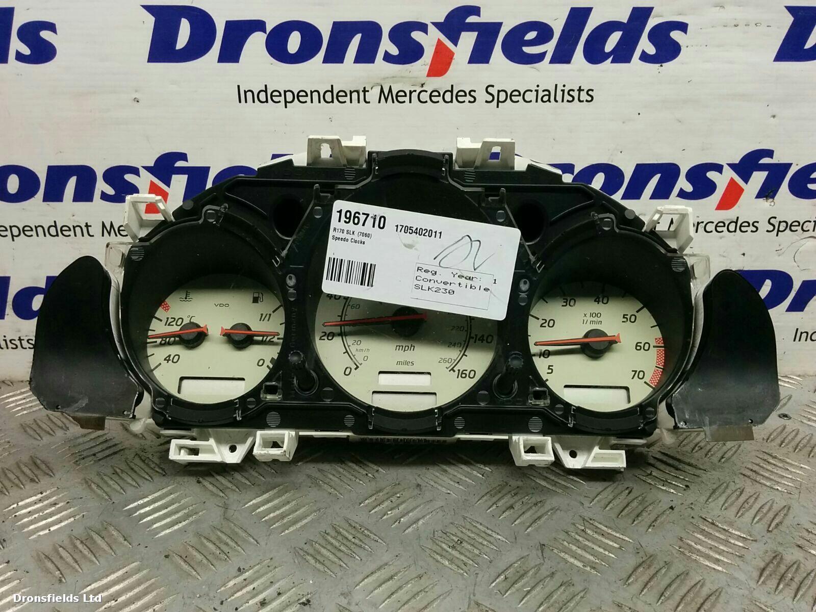 View Auto part Speedometer Mercedes Slk 1997