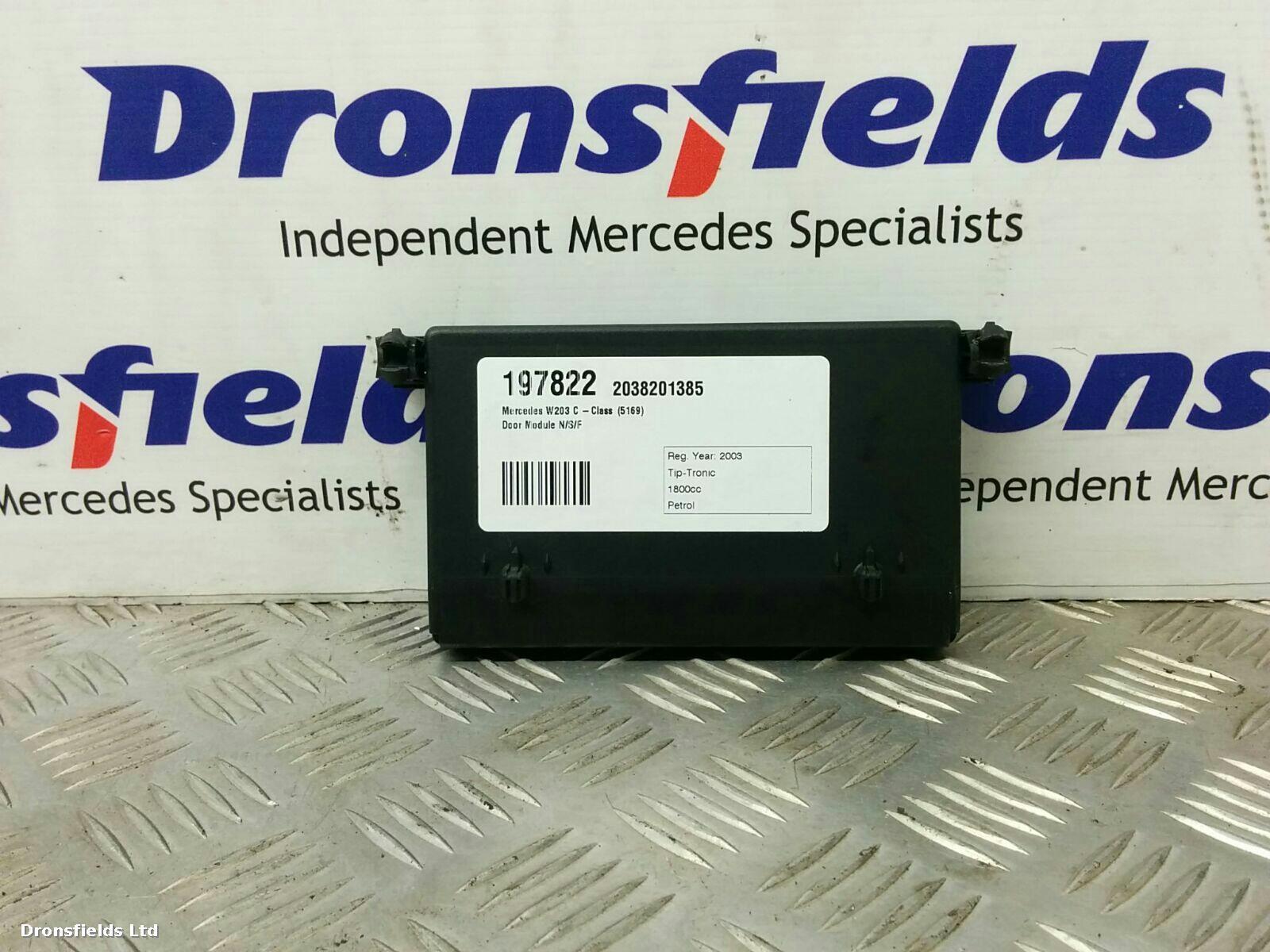 View Auto part ECU Mercedes C Class 2003