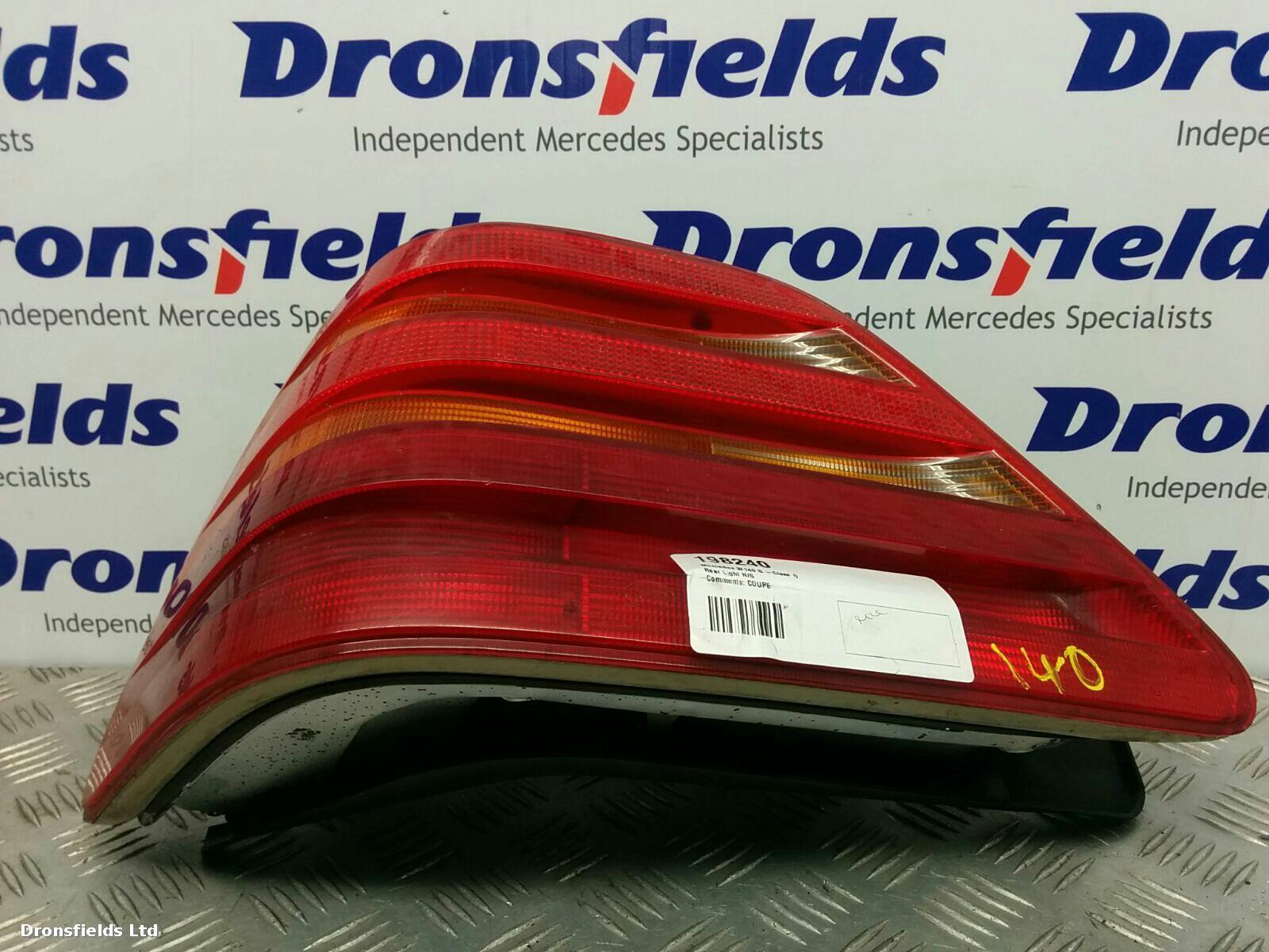 View Auto part L Taillight Mercedes S Class 1996