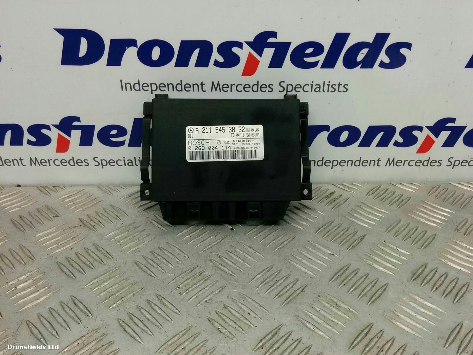 View Auto part ECU Mercedes E Class 2005