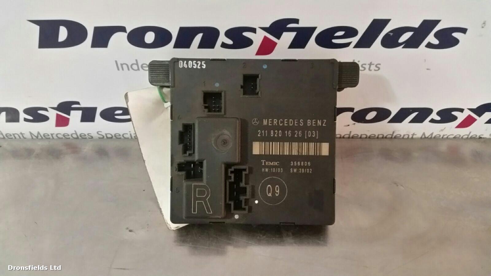 View Auto part ECU Mercedes E Class 2004