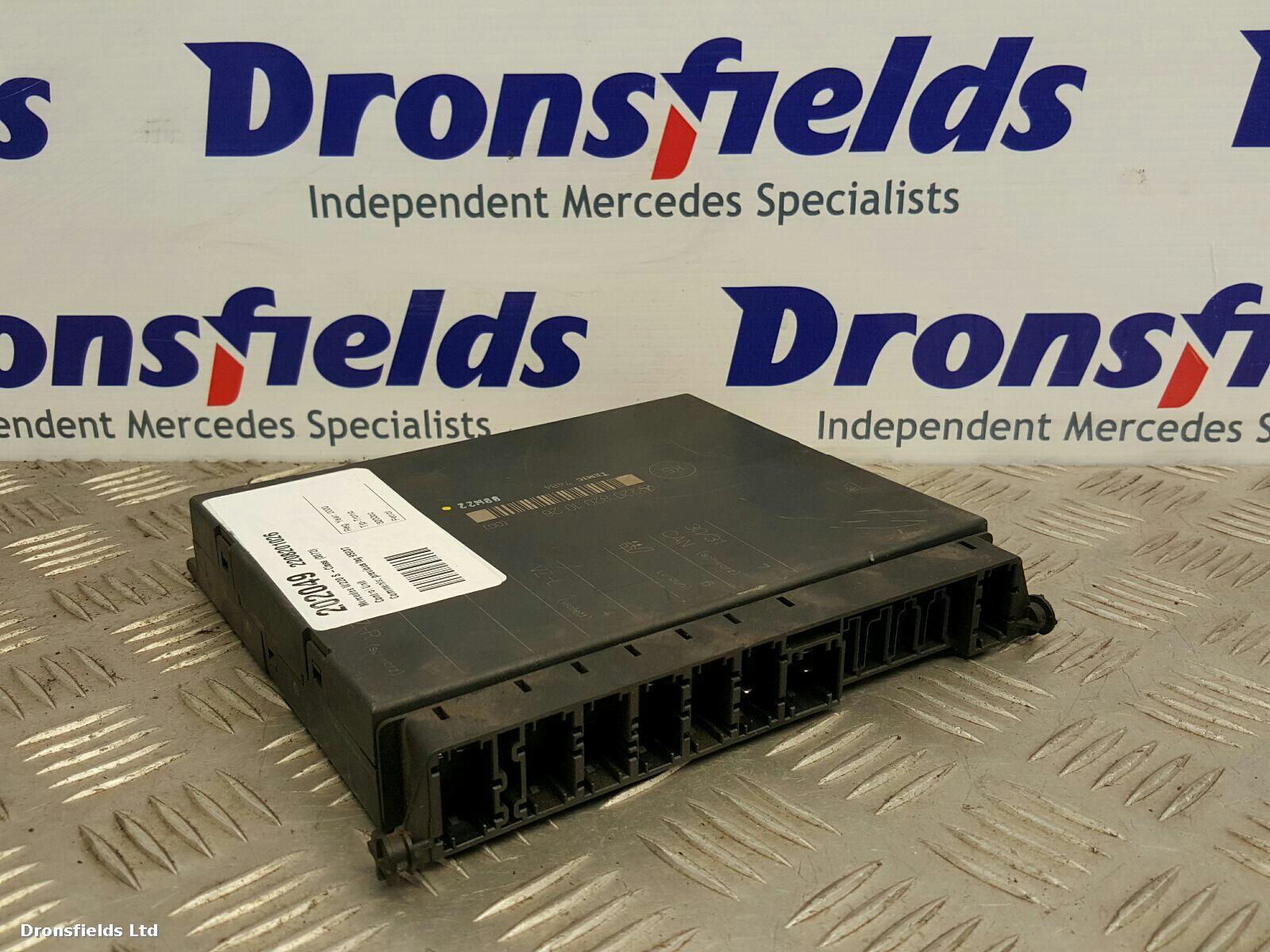 View Auto part ECU Mercedes S Class 2000