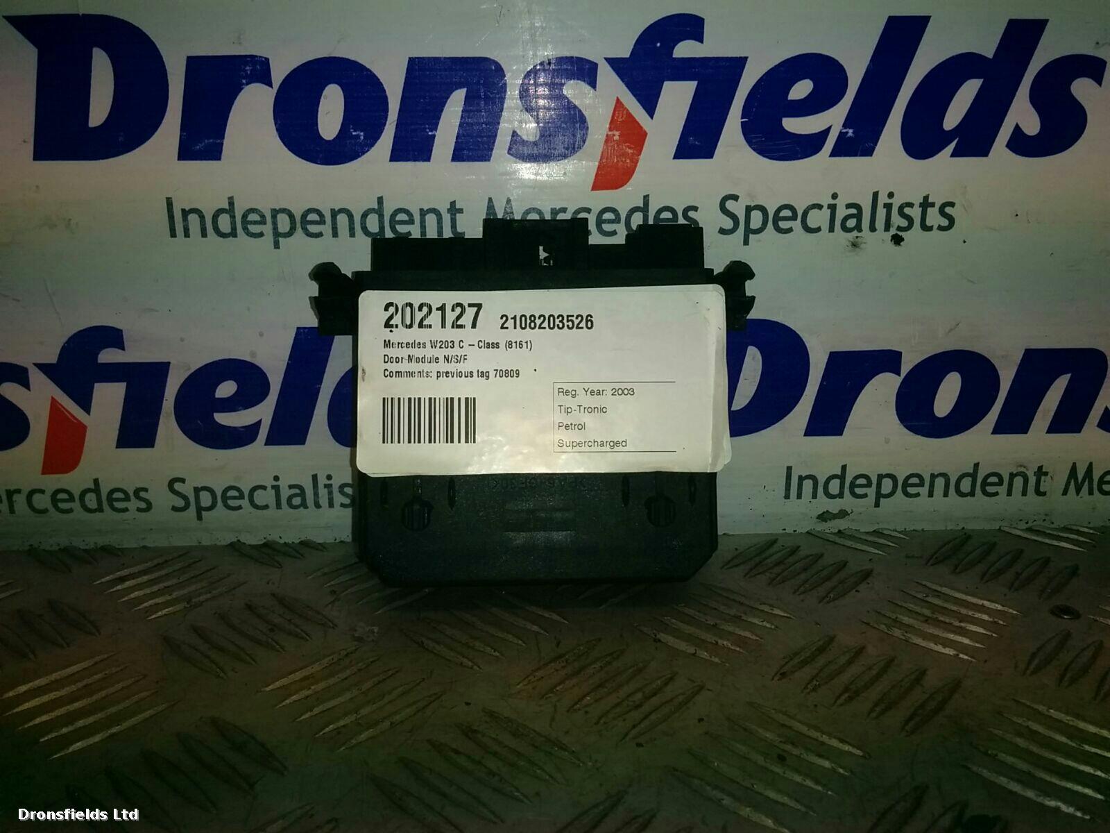 View Auto part ECU Mercedes C Class 2003