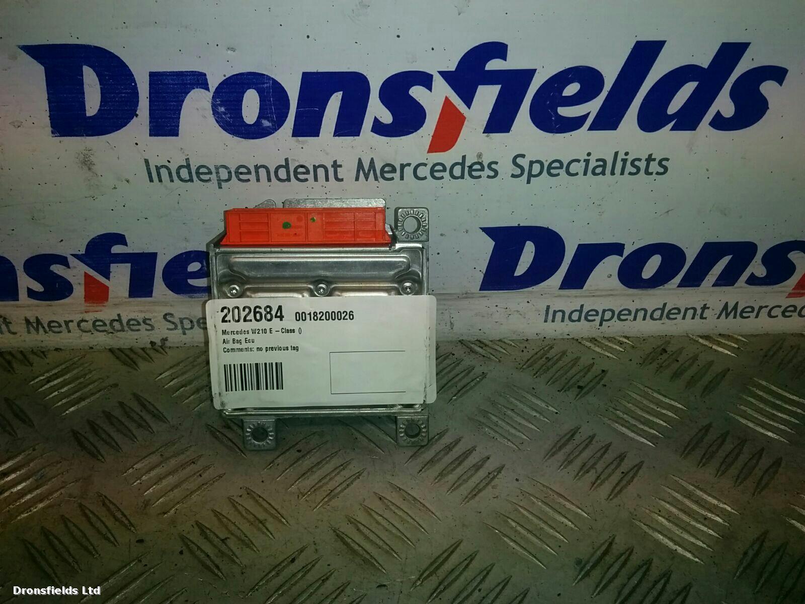 View Auto part ECU Mercedes E Class 2001