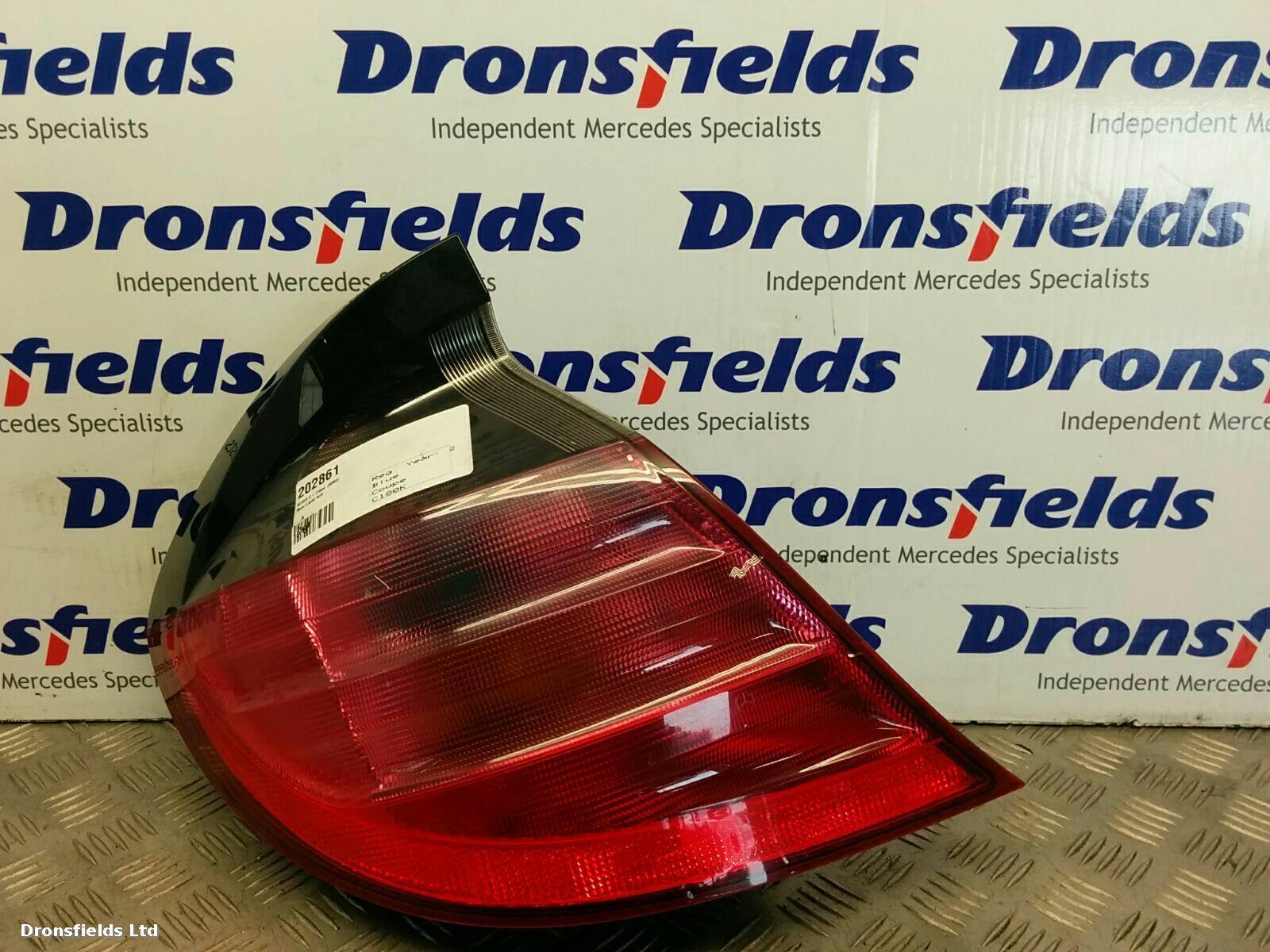 View Auto part L Taillight Mercedes C Class 2002