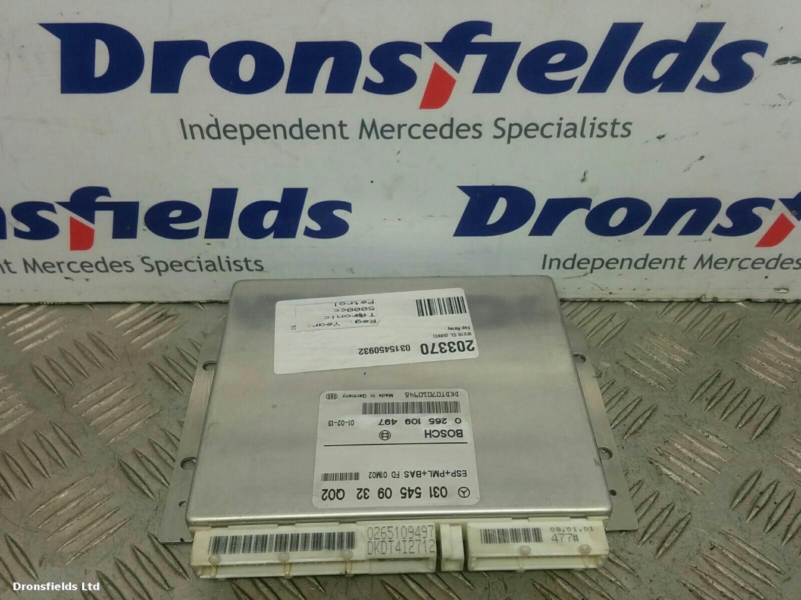 View Auto part Misc. Relay Mercedes Cl Class 2001