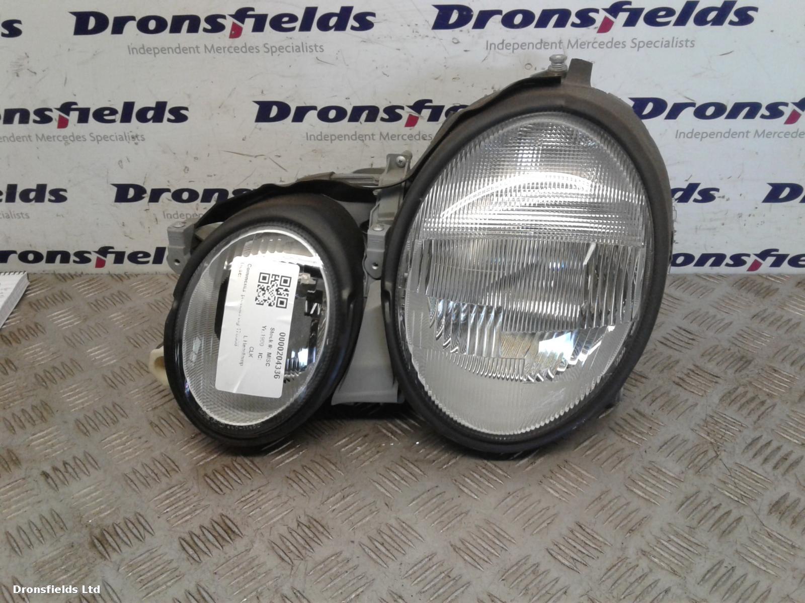 View Auto part L Headlamp Mercedes Clk 2001