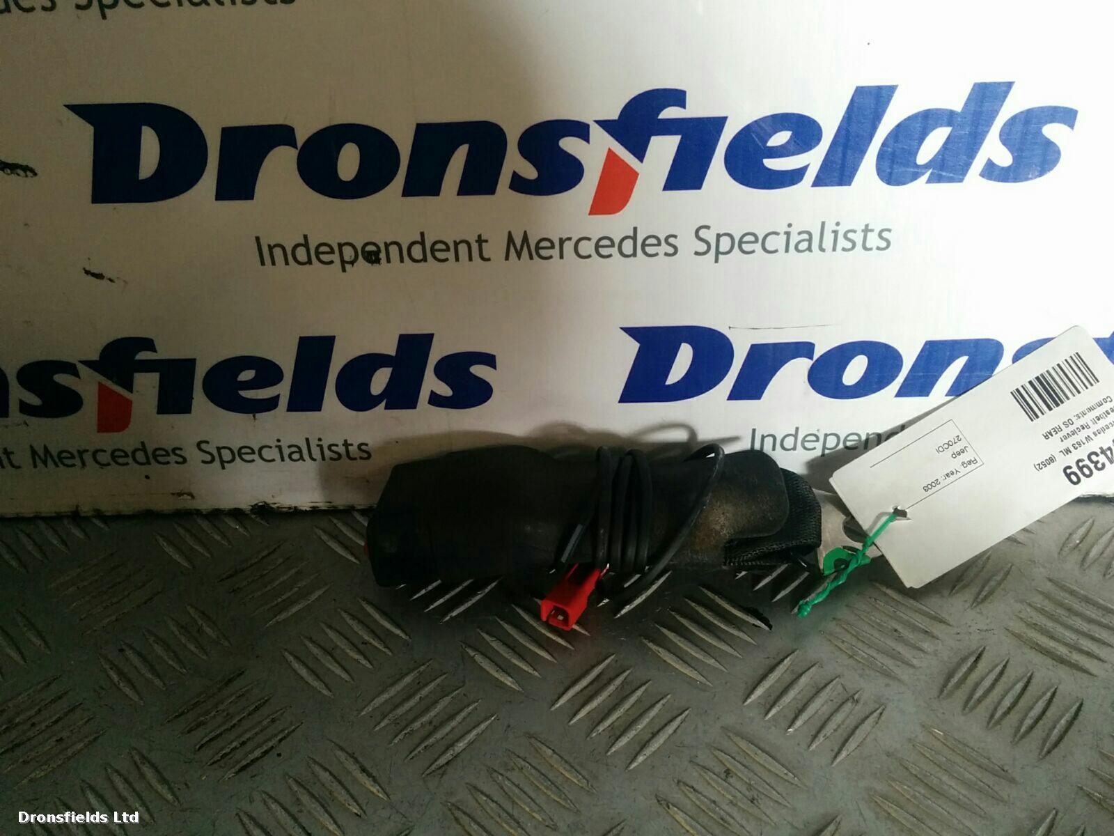 View Auto part Seat Belt Mercedes M Class 2003