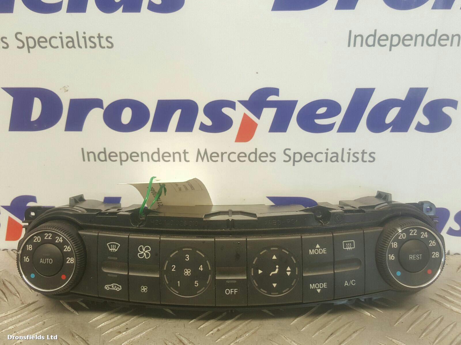 View Auto part Heater/AC Controller Mercedes E Class 2005