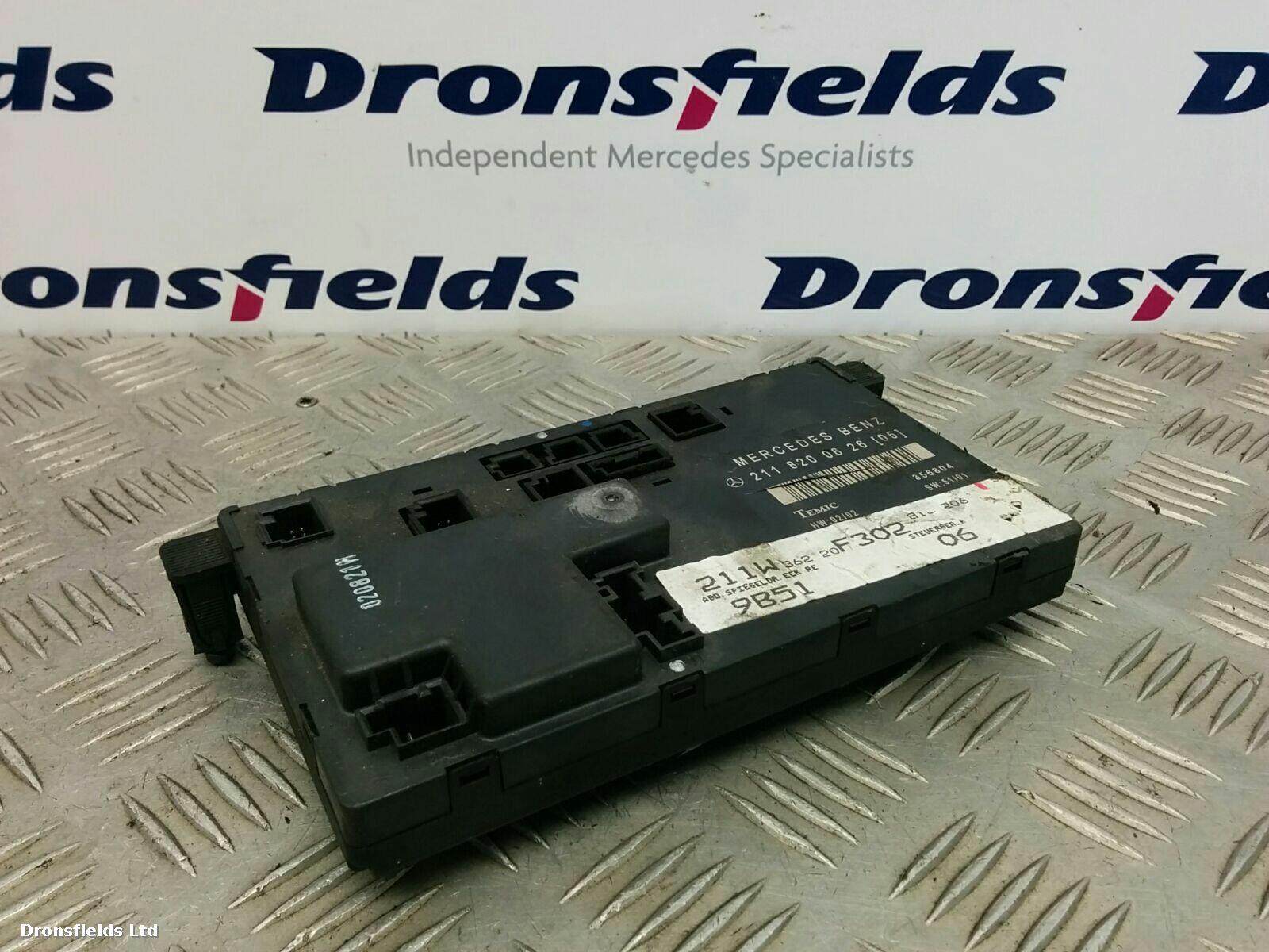 View Auto part ECU Mercedes E Class 2002