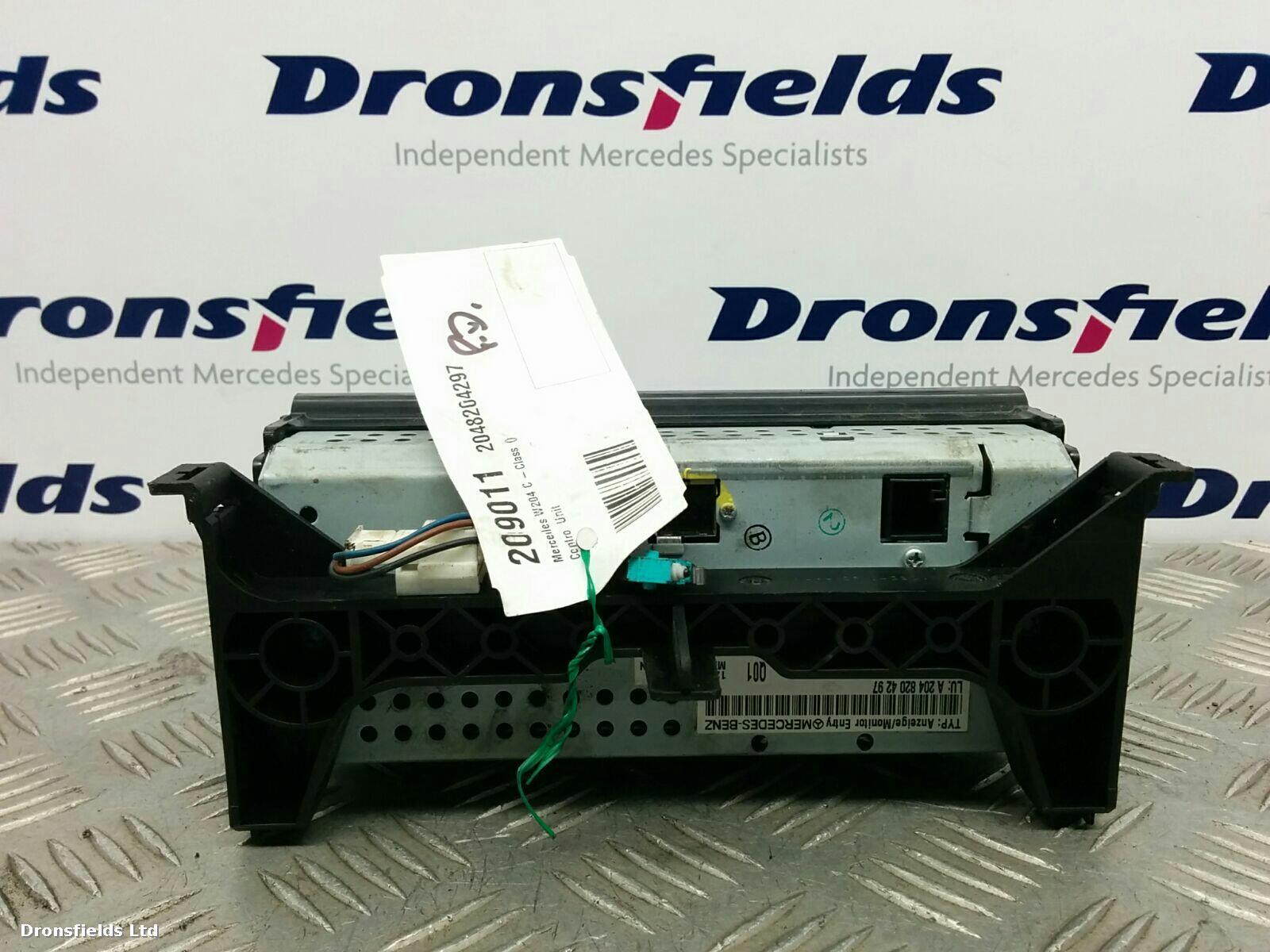 View Auto part Radio Display Mercedes C Class 2010