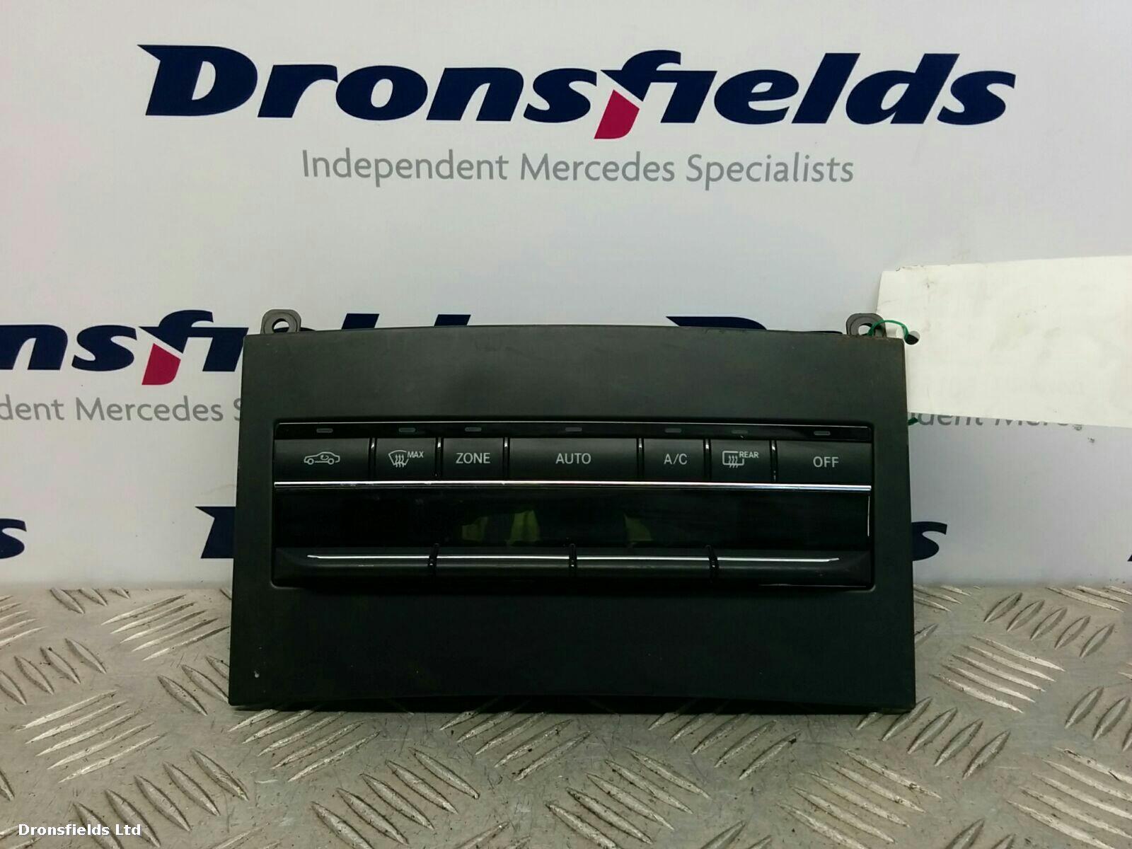 View Auto part Heater/AC Controller Mercedes E Class 2010