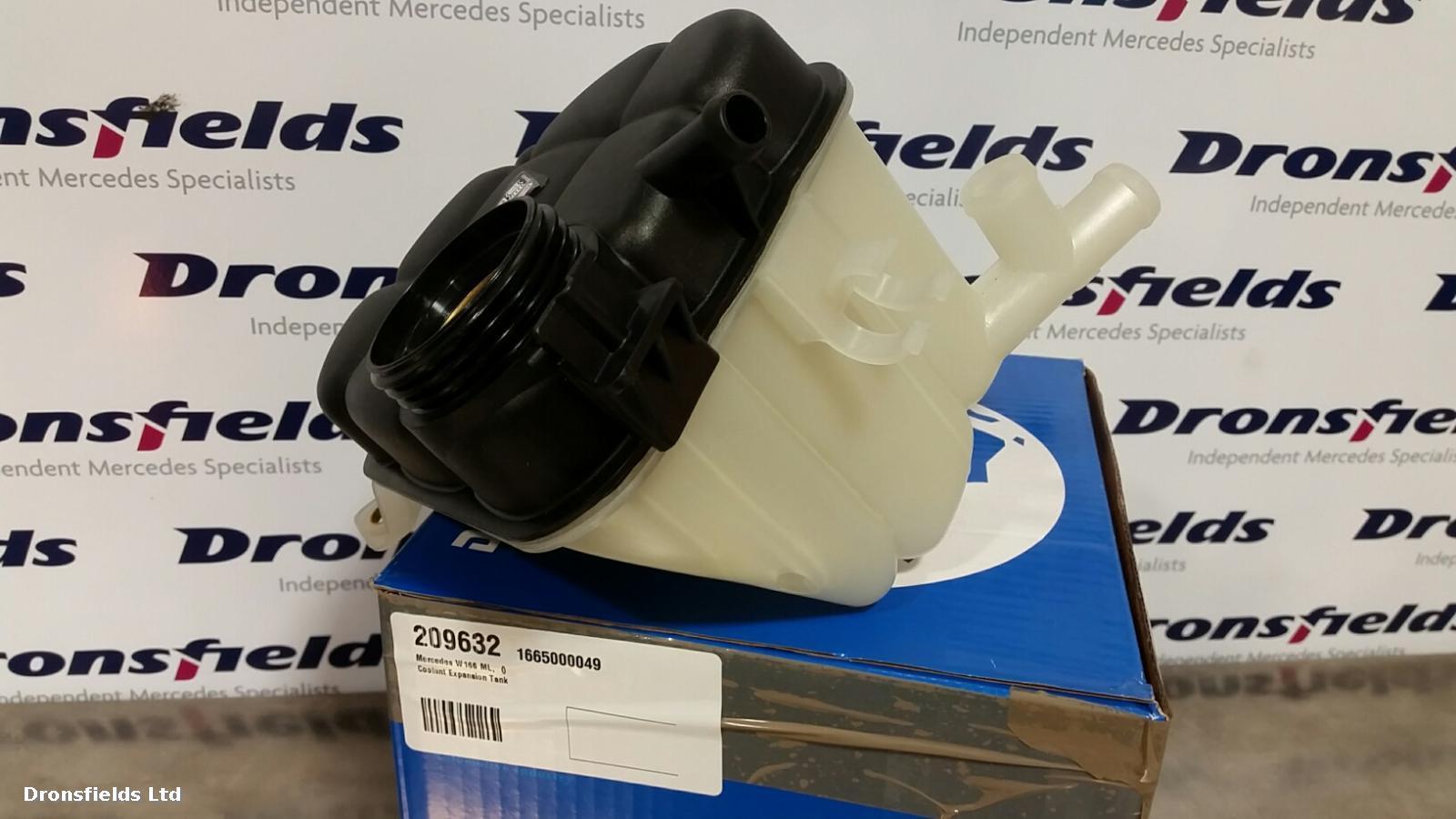 View Auto part Overflow Bottle Mercedes M Class 2014