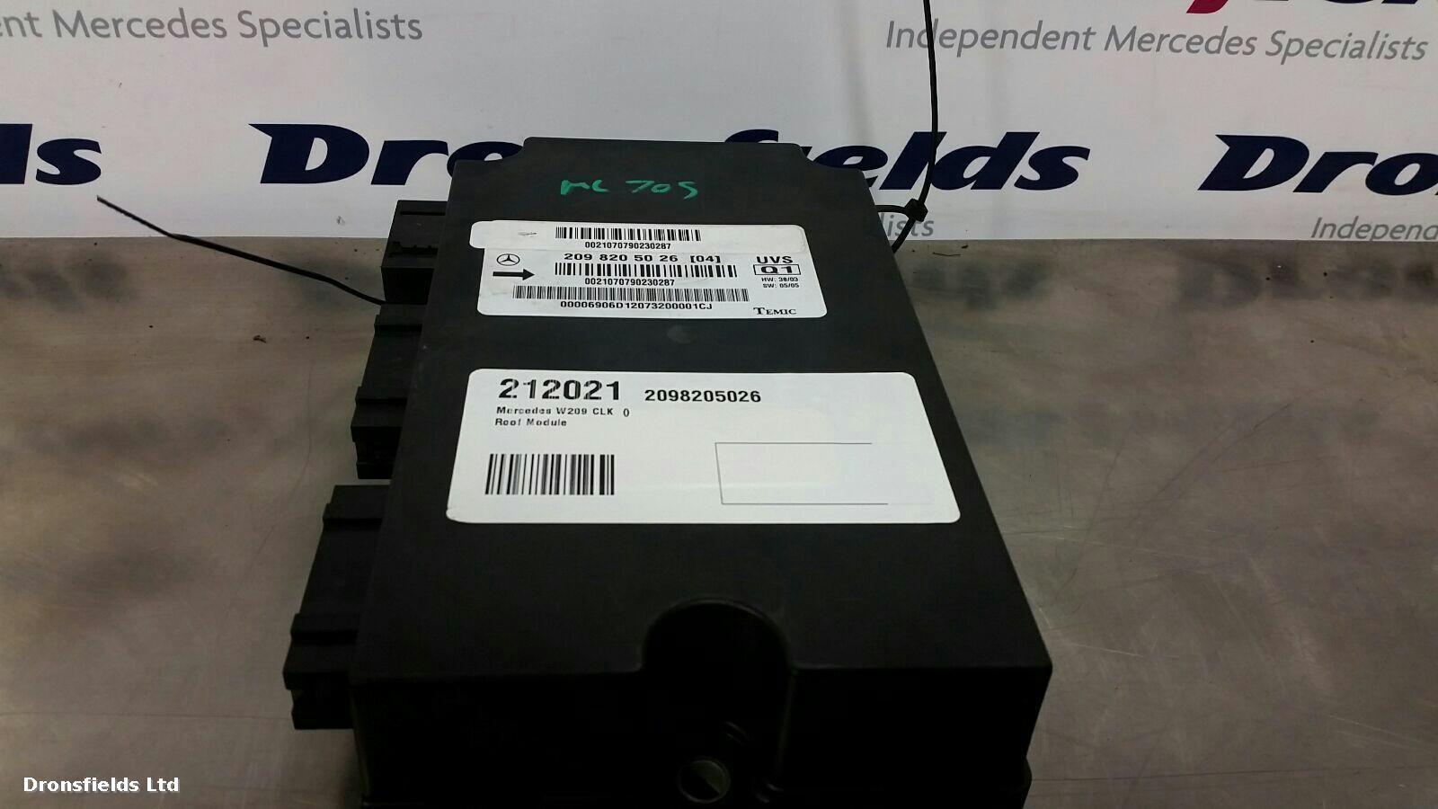 View Auto part Misc. Relay Mercedes Clk 2007