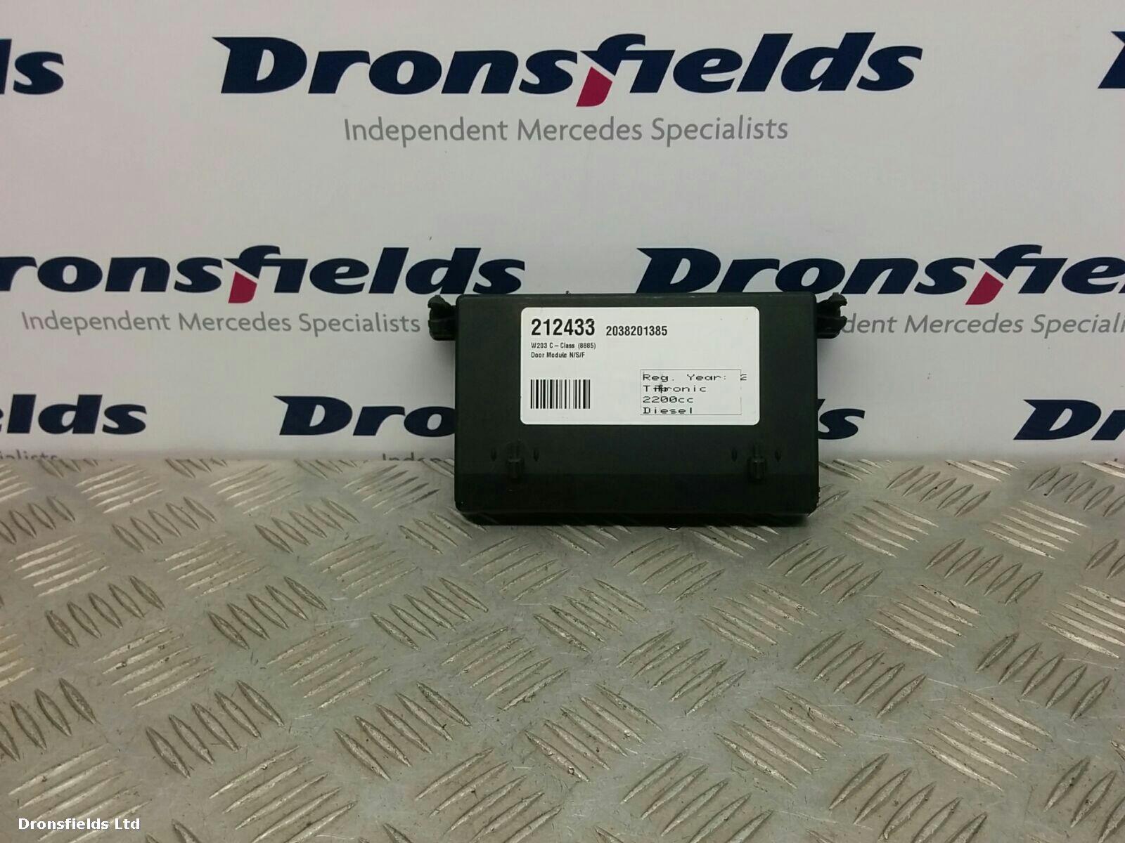 View Auto part ECU Mercedes C Class 2003